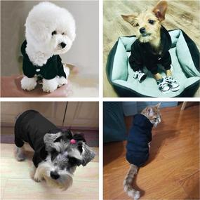 img 2 attached to Clothes Costume Hoodie Winter Sweatshirt Dogs