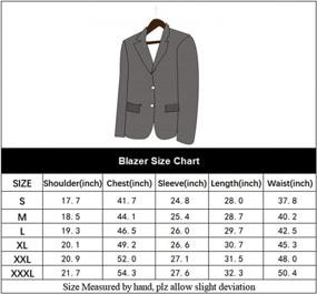img 2 attached to Men'S Slim Fit Velvet Blazer, Solid Sport Coat For A Stylish Look