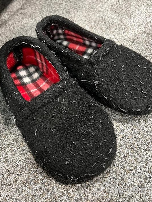 img 1 attached to 👻 Tuboom Slippers for Boys – Cozy Memory Foam House Warm Shoes for Kids – Halloween Indoor/Outdoor Slippers for Kids review by John Taylor