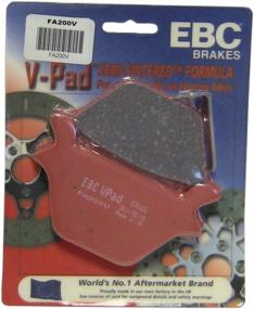 img 1 attached to 🔥 EBC Brakes FA200V: High Performance Semi Sintered Disc Brake Pads