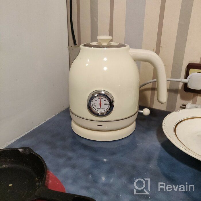 img 1 attached to Kettle Xiaomi Qcooker Kettle, with temperature sensor CN, green review by Boguslawa Kaczmarczy ᠌