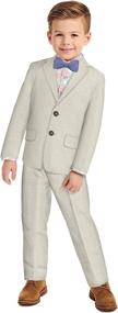 img 3 attached to Nautica Little 4 Piece Dress Jacket Boys' Clothing : Suits & Sport Coats