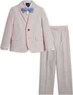 nautica little 4 piece dress jacket boys' clothing : suits & sport coats logo