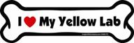 imagine this magnet yellow 2 inch logo