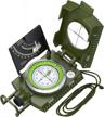 get accurate navigation with proster's professional military compass - perfect for camping, hunting, hiking and geology activities! logo