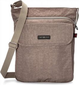 img 4 attached to Secure And Stylish: NeatPack'S Unisex RFID Small Crossbody Shoulder Bag