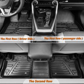 img 3 attached to KEYOOG All Weather Automotive Accessories Compatible Interior Accessories : Floor Mats & Cargo Liners