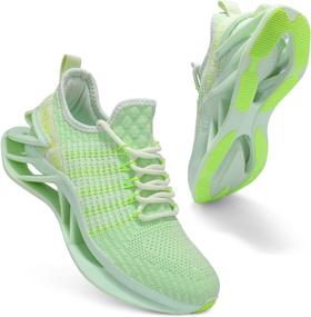 img 4 attached to Incarpo Walking Breathable Athletic Sneakers Women's Shoes in Athletic