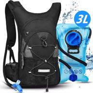 🎒 citcar hydration backpack with 3l water bladder - ideal water backpack for hiking, running, and cycling - fits men, women, and kids - keep liquids cool for up to 5 hours логотип