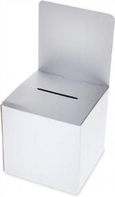 img 2 attached to Pack Of 10 Source One Small Deluxe Cardboard Donation Boxes, Lightweight And Customizable For Enhanced SEO