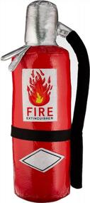 img 1 attached to Cute Fire Extinguisher Plush - Soft Stuffed Toy For Play, Photo Props, Firemen Themed Rooms & Parties