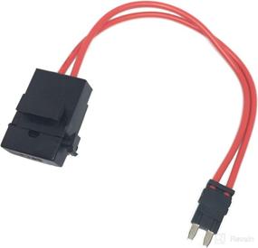 img 3 attached to 🔌 Specialized ECU Repair Car Fuse Holder Connector - Mini ATM, 32V, 20 Amp, 16 Gauge, Red Wire Cable - Efficient Tap and Test for Automotive Circuits, Ideal for Hard To Reach Fusebox Panels - 11.5 Inch