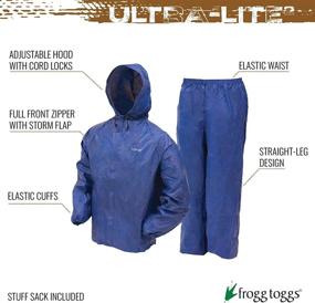 img 3 attached to Frogg Toggs Ultra Lite2 Rain Stuff Motorcycle & Powersports for Protective Gear