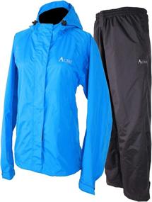 img 4 attached to Acme Projects Rain Suit: Waterproof Jacket + Pants, Breathable & Taped Seam, 10000mm/3000gm, YKK Zipper