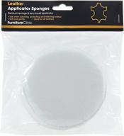🧽 leather applicator sponges by furnitureclinic, including 2 microfiber cloth applicator pads for effective leather cleaning, wax application, balm & oil treatments, and more logo