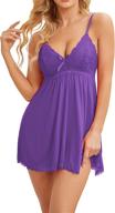 avidlove sleepwear babydoll chemise nightgown women's clothing - lingerie, sleep & lounge logo