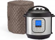 protect and style your pressure cooker with covermates keepsakes appliance cover in bronze logo