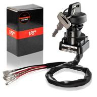 🔑 1pz px3-k01 ignition key switch replacement: polaris sportsman 335 500 4x4, xpress 300 400l, scrambler 400 500, sport 400l, trail boss 250, xplorer 300 400l, magnum 425 logo