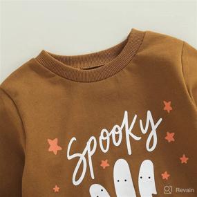 img 2 attached to Toddler Sweatshirt Pullover T Shirt Clothes Apparel & Accessories Baby Girls ~ Clothing