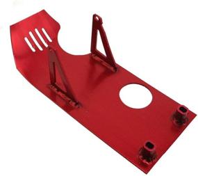 img 4 attached to 🔧Алюминиевая защита двигателя Aquiver Auto Parts Red: улучшите ваш мотокросс-байк Dirt Pit Bike XR50 CRF50 90cc-140cc Lifan YX SSR Thumpstar Coolster Taotao