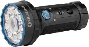 img 4 attached to OLIGHT Marauder Mini High-Performance Flashlight With 7,000 Lumens And 600 Meter Beam Distance - RGB Lighting, Magnetic Rechargeable For Outdoor, Hunting And Search (Black)