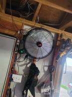 img 1 attached to AAIN AA010 20'' High Velocity Industrial Metal Floor Fan - 6000 CFM, 3 Speed Settings For Garage Shop. review by Jason Clemons