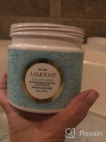 img 6 attached to Luxurious LaLicious Sugar Lavender Whipped Scrub For Ultra-Moisturized, Smooth Skin - With Coconut Oil & Honey - 16Oz.