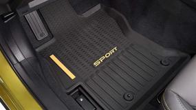 img 3 attached to 🌧️ High-performance All-Weather Floor Liners for Subaru Crosstrek Sport Models 2021-2022