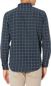 img 3 attached to Stay Cozy And Stylish With Goodthreads Men'S Flannel Shirt - Standard Fit And Long Sleeves