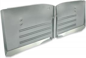 img 3 attached to Custom Fit Steel Cab Floor Pan For 1955-1957 Chevrolet Chevy All Models - Front Pair - HECASA Compatible