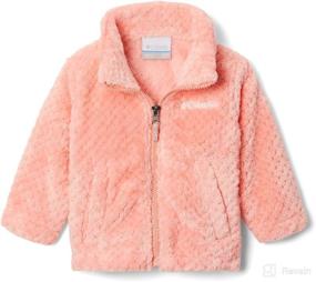 img 4 attached to 🔥 Columbia Girls' Fire Side Sherpa Full Zip: Stylish Comfort for All-day Outdoor Adventures