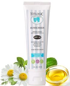 img 4 attached to 🌞 TotLogic Sunscreen: The Ultimate Biodegradable, Hypoallergenic, and Resistant Solution