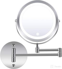 img 4 attached to 🔍 Enhanced Bathroom Experience: Mounted Magnification Rotation with Easy Operation