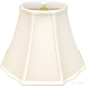 img 4 attached to 🏮 Royal Designs, Inc. BSO-701-16EG Flare Bottom Scallop Outside Corner Lamp Shade, 9 x 16 x 12, Eggshell