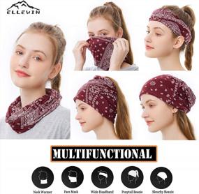 img 2 attached to Stay Stylish And Comfortable With ELLEWIN Cotton Slouchy Beanie For Men And Women