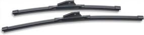 img 3 attached to Extreme Weather Winter Automotive Replacement Windshield Wiper Blades - Trico White Pack Of 2 (21 Inch & 20 Inch, Model 35-2120)