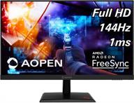 aopen 25mh1q pbipx technology: 1920x1080, 144hz, hdmi, hd monitor logo