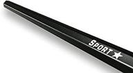 30-inch aluminum lacrosse attack shaft - sportstar logo