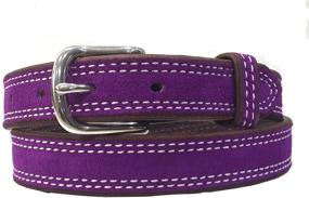 img 4 attached to 1 0 Geniune Suede Belt AMERICA Women's Accessories for Belts