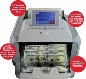 img 2 attached to Cassida 7750R: устройство для подсчета и чтения денег с расширенной системой обнаружения поддельных банкнот и возможностью печати