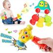 iplay, ilearn baby musical toys for 1 year old, toddler hammer pounding toy w/ lights and sounds, infant key sensory teething, learning christmas babies gift for 12 18 months 1-3 yr old kid girls boys logo