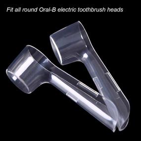 img 1 attached to Защитите свою электрическую зубную щетку Oral-B с помощью нашего набора чехлов для зубных щеток из 8 предметов для путешествий и домашнего использования