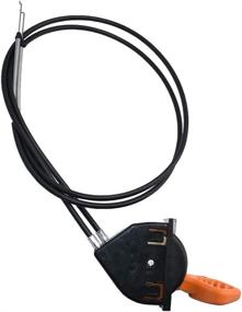 img 4 attached to 🔧 Enhanced Carbman Throttle Choke Cable Control Assembly for John Deere AM140333 X 300 500 Series X300 X350 X500 X534 X380: Optimize Your John Deere's Performance!