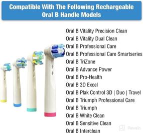 img 1 attached to 🪥 Advanced Replacement Compatible Toothbrush: Precision Care for Sensitive Teeth