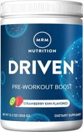 mrm pre workout powder for training boost - strawberry kiwi flavor logo