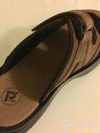 img 1 attached to Propet Mens Slide Sandal Brown Men's Shoes review by Jason Holt