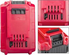 img 3 attached to Upgrade Your Work Tools With 20 MAX Lithium Cordless Battery For Porter Cable PCC685L And More