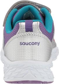 img 2 attached to 👟 Saucony Girls' Fuchsia Running Shoes with Alternative Closure