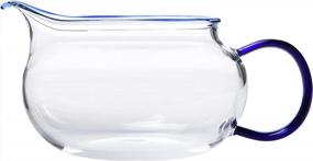 img 3 attached to 12 Oz Gravy Boat 360 ML Sauce Jug For Christmas Gravy, Warming Sauces, Dressings And Creamer With Large Handle - Microwave & Dishwasher Safe