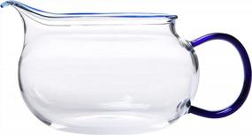 img 4 attached to 12 Oz Gravy Boat 360 ML Sauce Jug For Christmas Gravy, Warming Sauces, Dressings And Creamer With Large Handle - Microwave & Dishwasher Safe